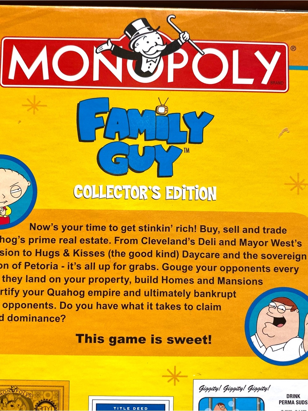 Monopoly Collector's Edition Board Game - Monopoly Logo - Picture 2 of 16